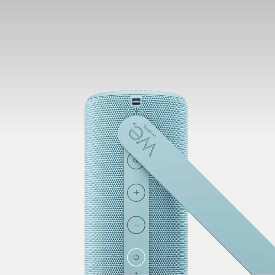 We. HEAR 1 aqua blue