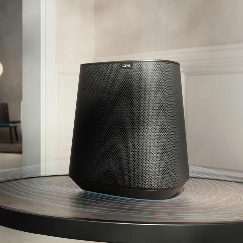 Loewe klang mr1 basalt grey – Multiroom-Musikstreaming in jedem Raum mit DTS Play-Fi